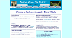 Desktop Screenshot of bonnetshores.org